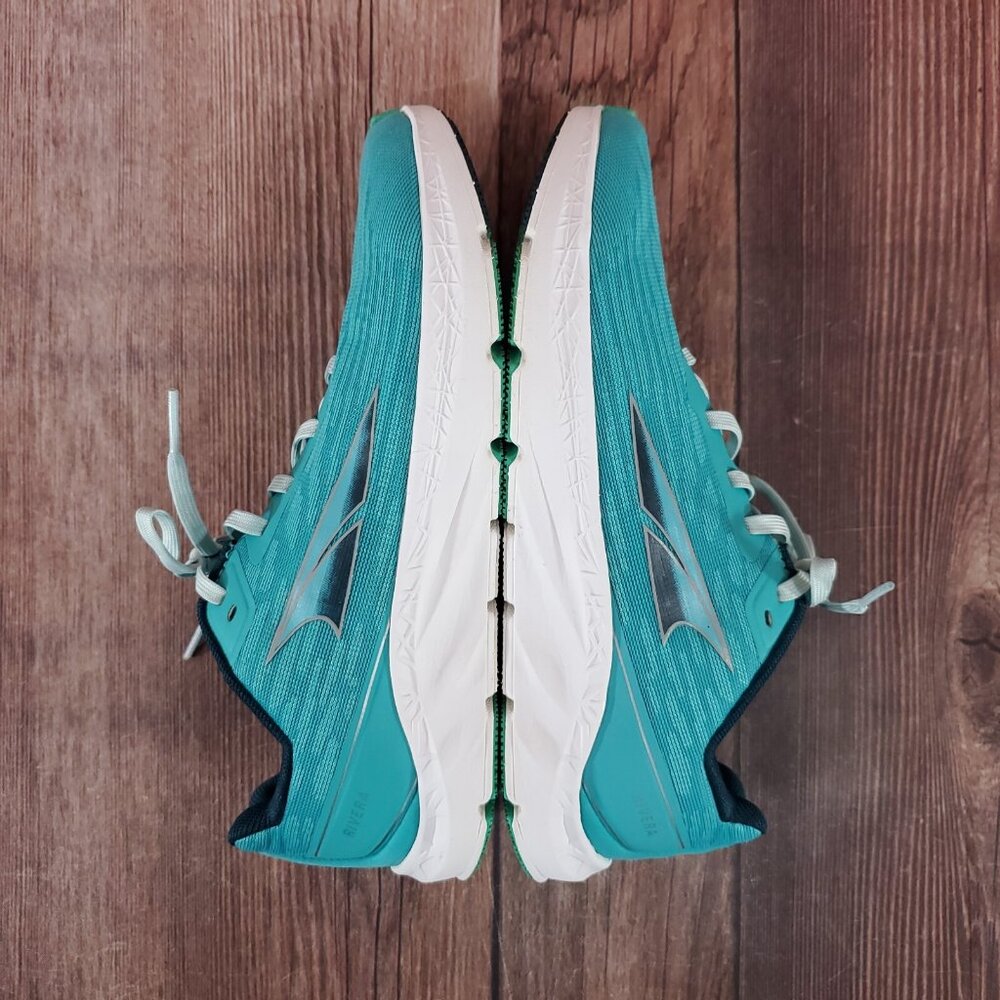 Altra Womens Size 6.5 Rivera Teal Blue Running Shoes AL0A4VQV324 - Picture 8 of 14
